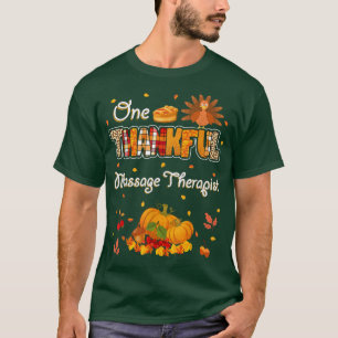 Ein dankbarer Massagetherapeut Herbstdankberg T-Shirt