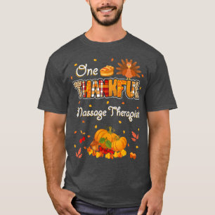 Ein dankbarer Massagetherapeut Herbstdankberg T-Shirt