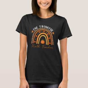 Ein dankbarer Mathematiklehrer Regenbogen-Leopard  T-Shirt