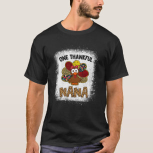 Ein dankbarer NANA Bleach Türkei Leopard Thanksgiv T-Shirt