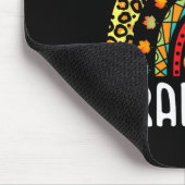 Ein dankbarer Oma-Erntedank Rainbow Leopard Mousepad (Ecke)