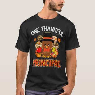 Ein dankbarer Schulleiter Truthahn Lehrer Leben Da T-Shirt
