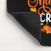 Ein dankbarer Sekretär Funny Fall Herbst Thanksgiv Mousepad (Ecke)