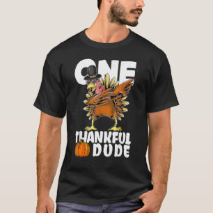 Ein dankbarer Typ, der den türkischen Erntedank-Ta T-Shirt