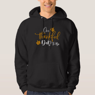 Ein dankbarer Vater, um Erntedank Schwangerschaft Hoodie