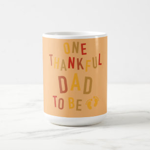 Ein dankbarer Vater, um Erntedank Schwangerschaft Kaffeetasse