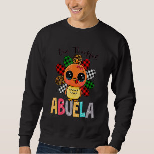 Ein dankbares Dankeschön an die Familie Abuela Tür Sweatshirt