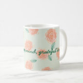 Ein dankbares Herz... Kaffeetasse (VorderseiteRechts)
