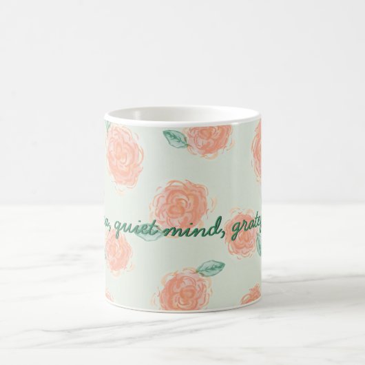 Ein dankbares Herz... Kaffeetasse (Mittel)