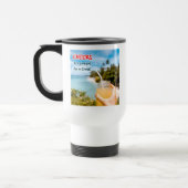 Ein dankbares Leben auf Erden Reisebecher (Links)