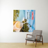 Ein dankbares Leben auf Erden Wandteppich (Beispiel (Horizontal))