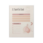 Ein dankbares Soul-Notepad Notizblock (Rotiert)