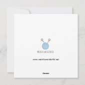 Ein dankbares Weihnachten - Giraffe (Rückseite)