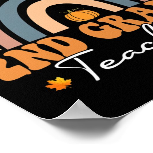 Ein dankenswerter Groovy-Erntedank der zweiten Kla Poster (Ecke)