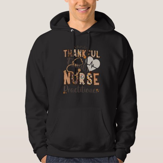 Ein dankenswerter NP-Krankenschwester Herbstfall-K Hoodie (Vorderseite)