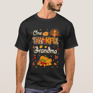 Ein dankenswerter Oma-Herbstlaub Herbstgrandma Th T-Shirt