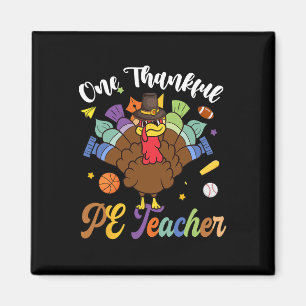 Ein dankenswerter Pe Teacher Türkei glücklich Dank Magnet