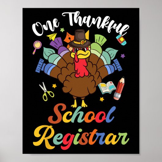 Ein dankenswerter Schulkanzler Türkei glücklich Th Poster (Vorne)