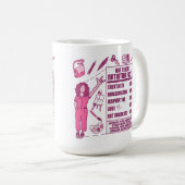 Ein Dankeschön an Kunstlehrer - Perfektes Geschenk Kaffeetasse (VorderseiteRechts)