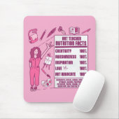 Ein Dankeschön an Kunstlehrer - Perfektes Geschenk Mousepad (Mit Mouse)