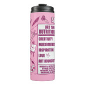 Ein Dankeschön an Kunstlehrer - Perfektes Geschenk Thermosbecher (Vorderseite)