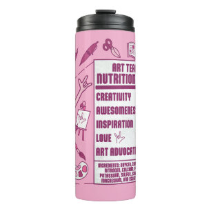 Ein Dankeschön an Kunstlehrer - Perfektes Geschenk Thermosbecher
