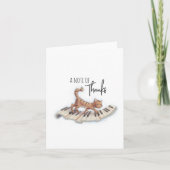 Ein Dankeschön Dankeskarte (Vorderseite)