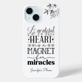 Ein Dankeschön, Motivierend Typografie Case-Mate iPhone Hülle