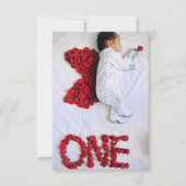 Ein Dankeschön, so süß wie das Baby-Lächeln Dankeskarte (Vorderseite)