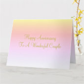 Ein Datum zum Feiern der glücklichen Jubiläumskart Karte (Gelbe Blume)