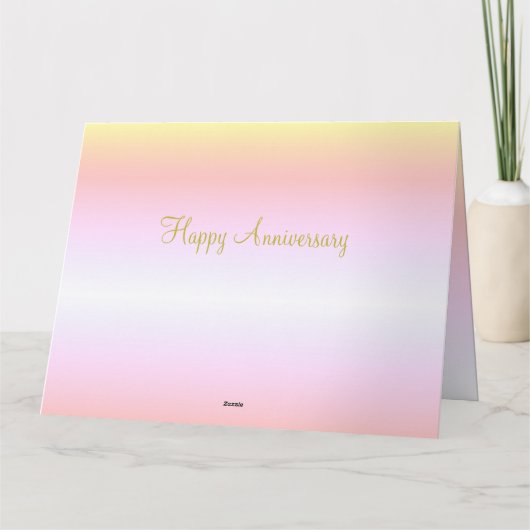 Ein Datum zum Feiern der glücklichen Jubiläumskart Karte (Rückseite)