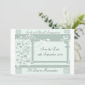 Ein Datum zur Erinnerung Save The Date (Stehend Vorderseite)