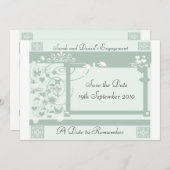 Ein Datum zur Erinnerung Save The Date (Vorne/Hinten)