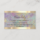 Ein dauerhafter Eindruck mit Beruflichem Makeup Visitenkarte (Rückseite)