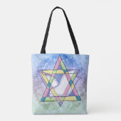Ein Davidstern Tasche (Rückseite)