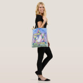 Ein Davidstern Tasche (Am Model)