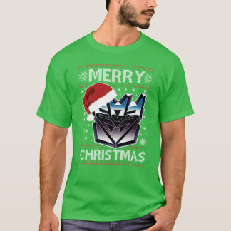 Ein Decepticon Frohe Weihnachtenransformers Gesche T-Shirt