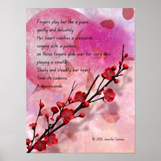 Ein Decrescendo Poster (Vorne)
