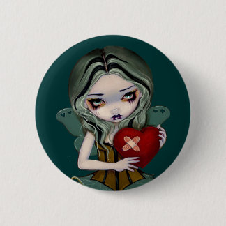 "Ein defektes Herz-ausbessernd" Knopf Button