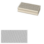 Ein dekoratives Paisley-Design mit lebhaftem Rot u Gummistempel (Stempel)