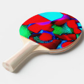 Ein dekoriertes Ping-Pong-Schläger Tischtennis Schläger (Vorderseite)