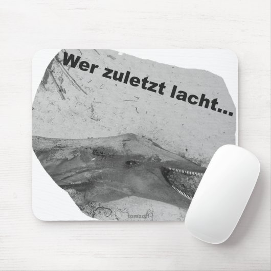 Ein Delphin lacht.. - Mousepad (Mit Mouse)