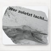 Ein Delphin lacht.. - Mousepad (Vorne)