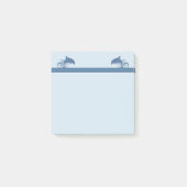 Ein Delphin Post-it Klebezettel (Vorderseite)