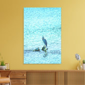 Ein Denker Leinwanddruck (Insitu (Wohnzimmer))