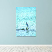 Ein Denker Leinwanddruck (Insitu (Holzboden))