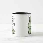 Ein der jene Tagesniedlichen Schildkröte Tasse (Zentrum)