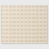 Ein derblicher 1. Geburtstag, Boho-RegenbogenGebur Geschenkpapier (Flach)