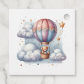 Ein Derful Hot Air Ballon Geschenkanhänger (Rückseite)