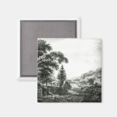 Ein Design, das den Anfang und Magnet (Vorderseite/Rückseite)